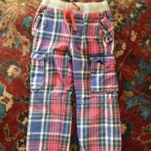 Surf's Up! 5Y Mini Boden convertible surf pants.